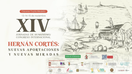 Presentación Congreso Hernán Cortes, 13 al 15 de noviembre, en Cáceres, Trujillo y Medellín